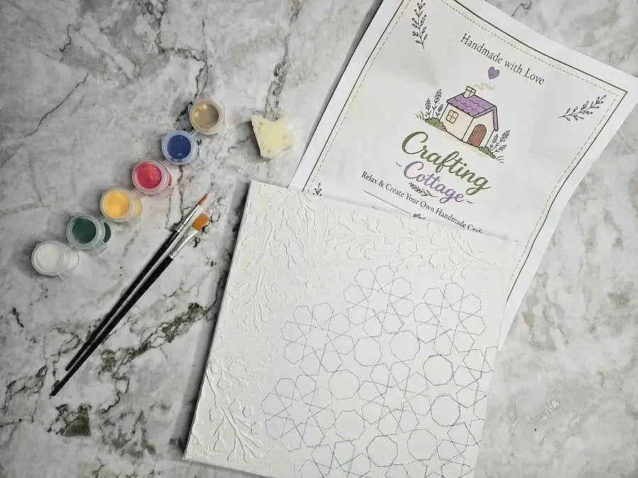 New at Crafting Cottage: Acrylic Painting Kit Canvas Cosmos - Crafting Cottage