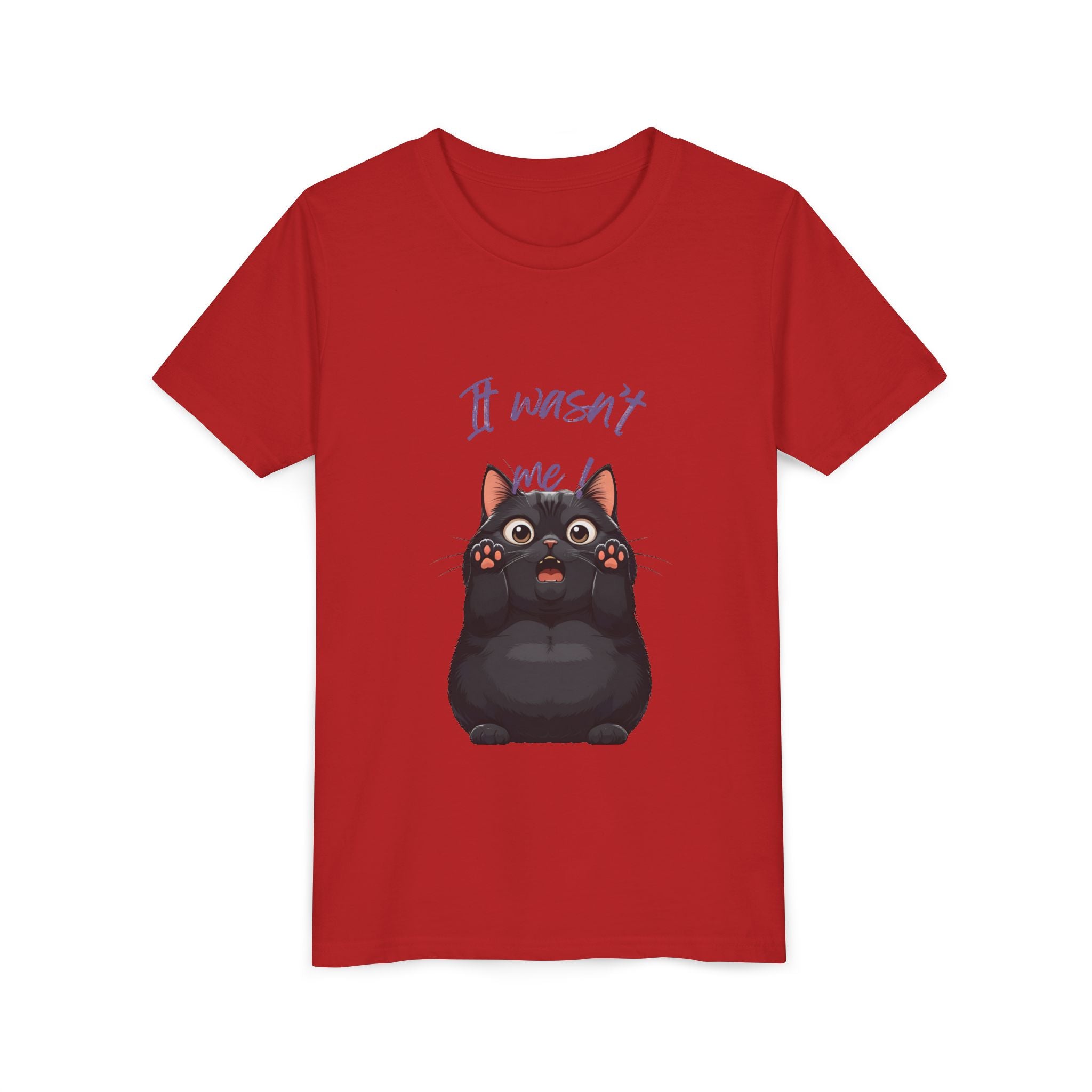 Kids Funny Kitty Tee