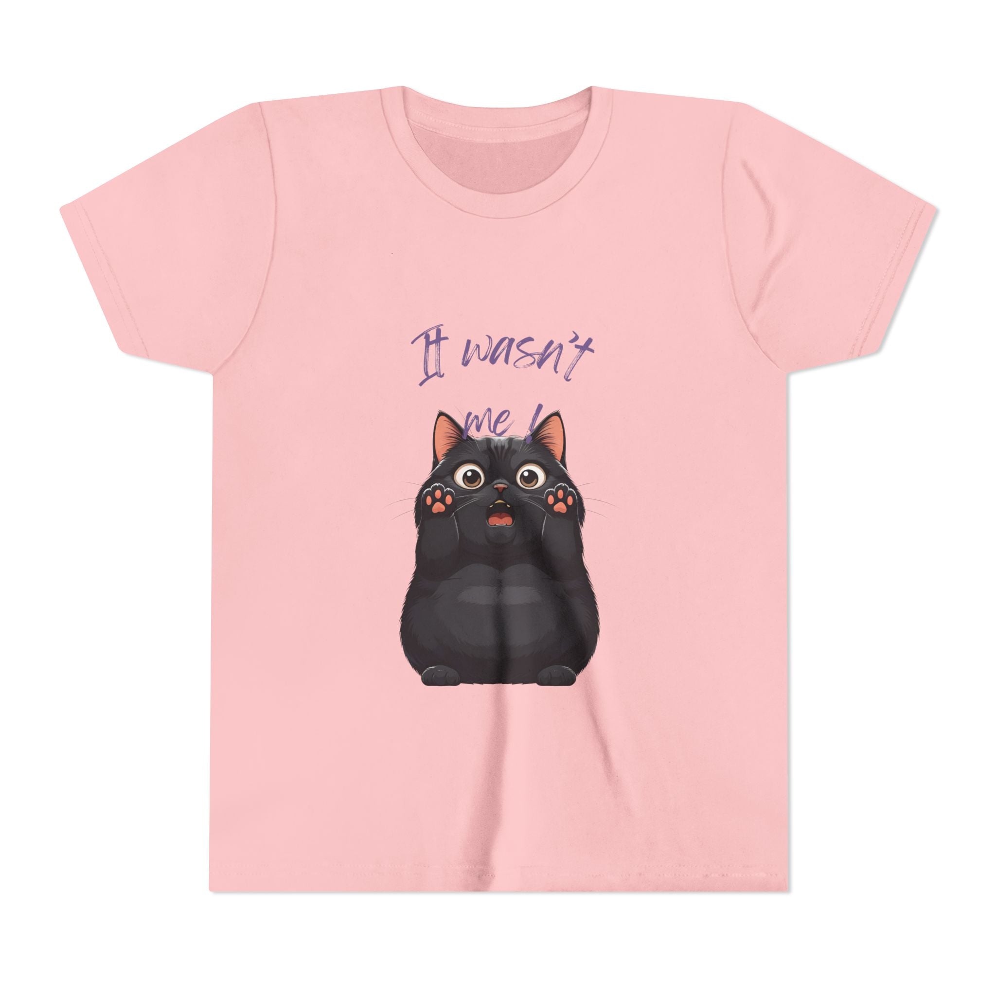Kids Funny Kitty Tee