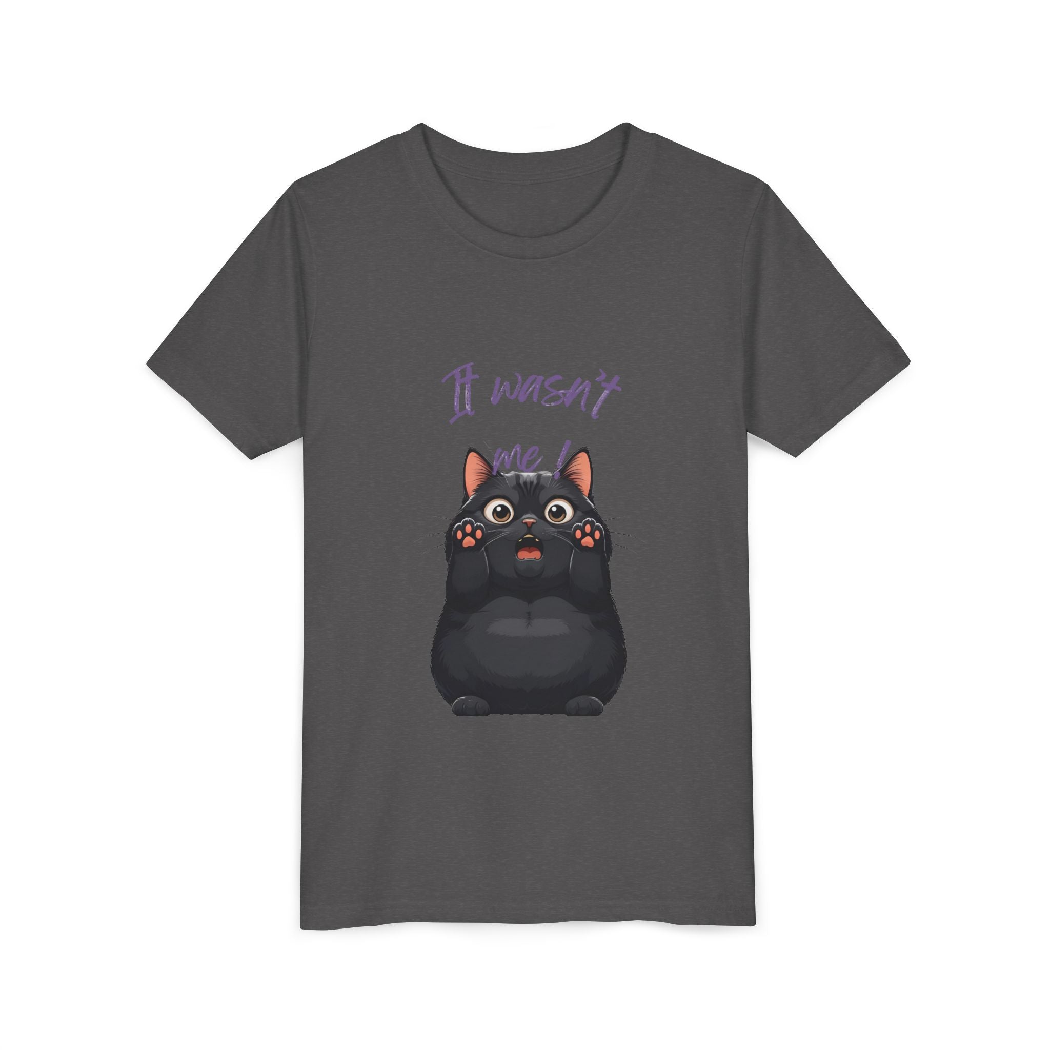 Kids Funny Kitty Tee