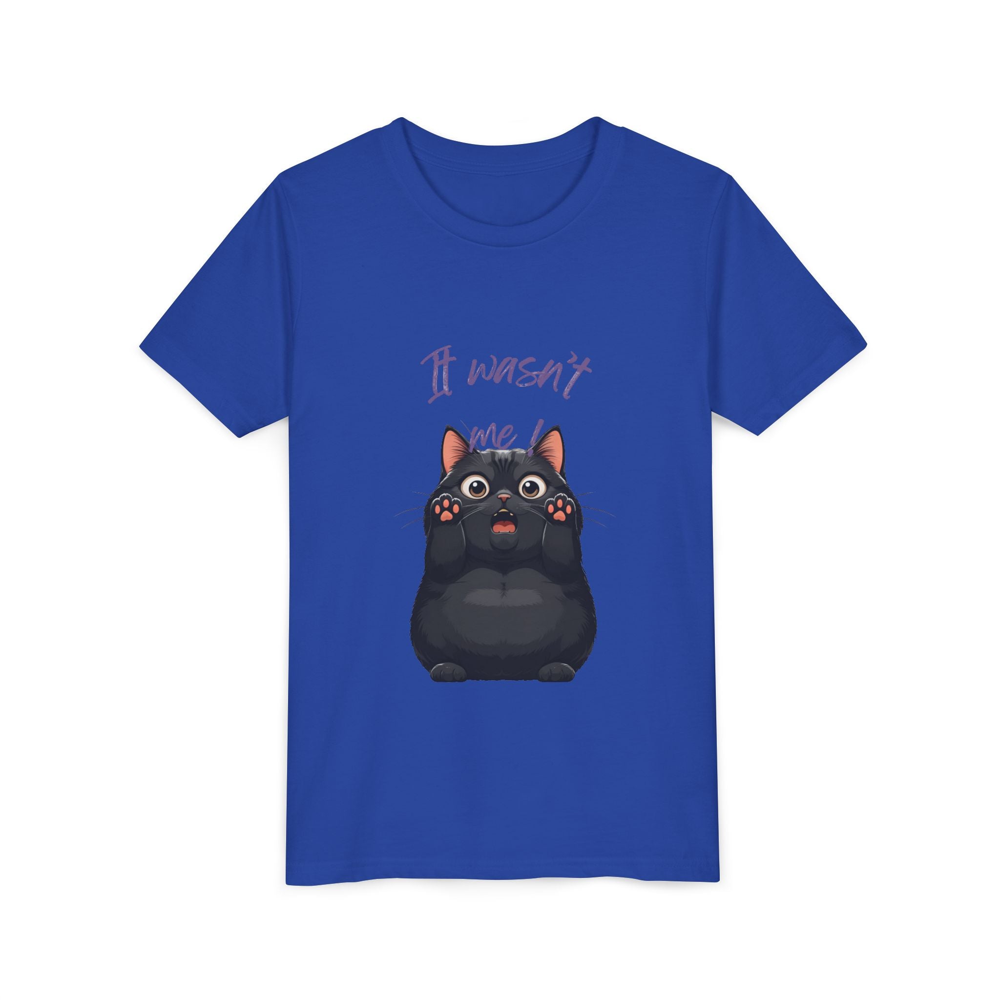 Kids Funny Kitty Tee