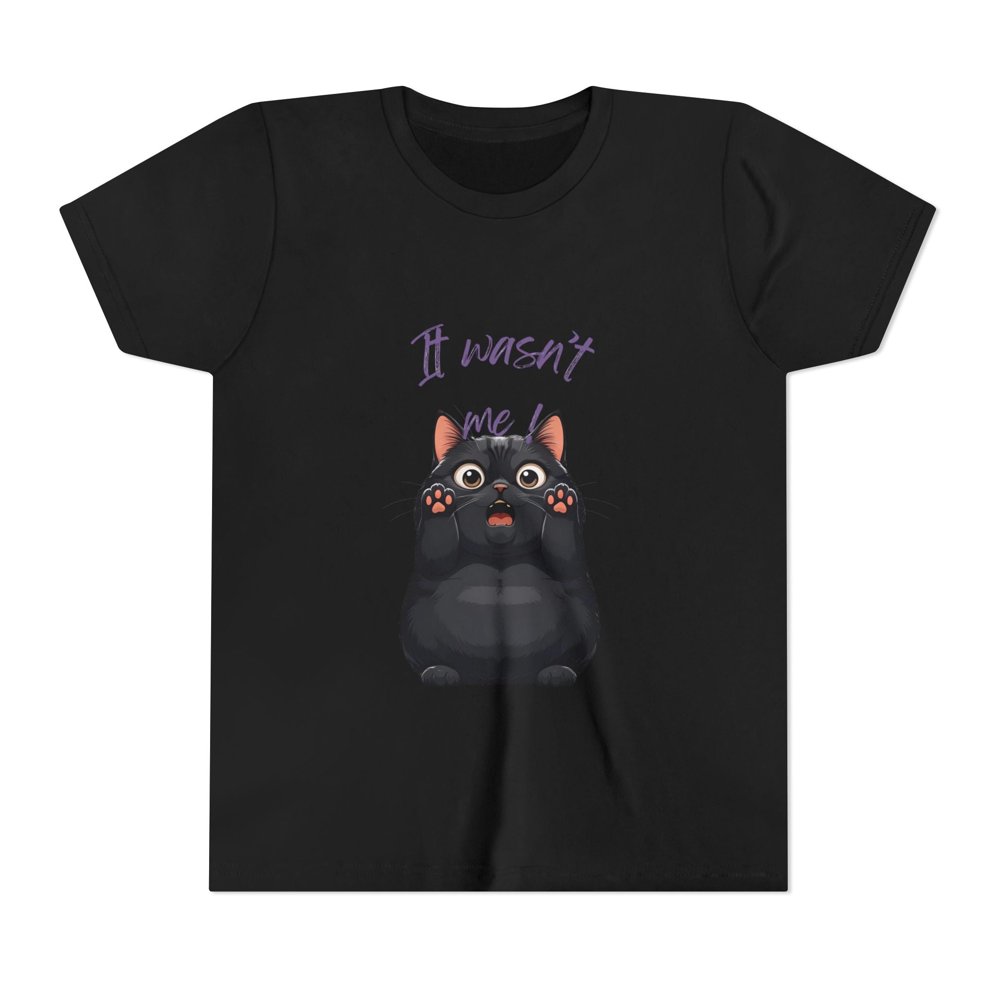 Kids Funny Kitty Tee