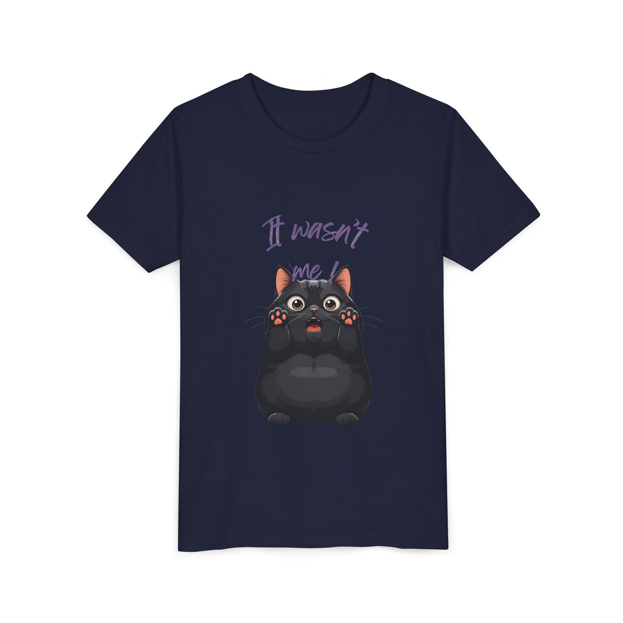 Kids Funny Kitty Tee