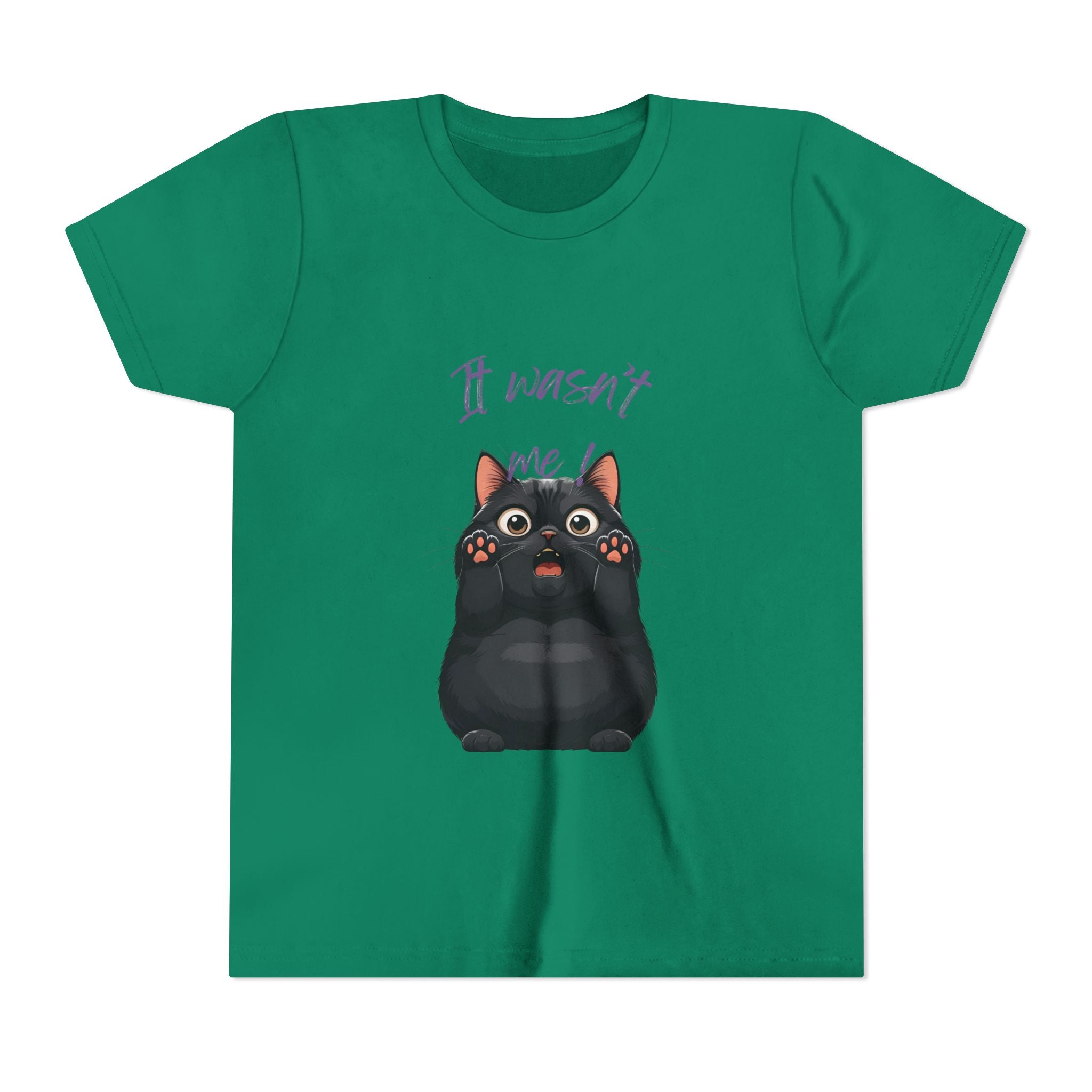 Kids Funny Kitty Tee