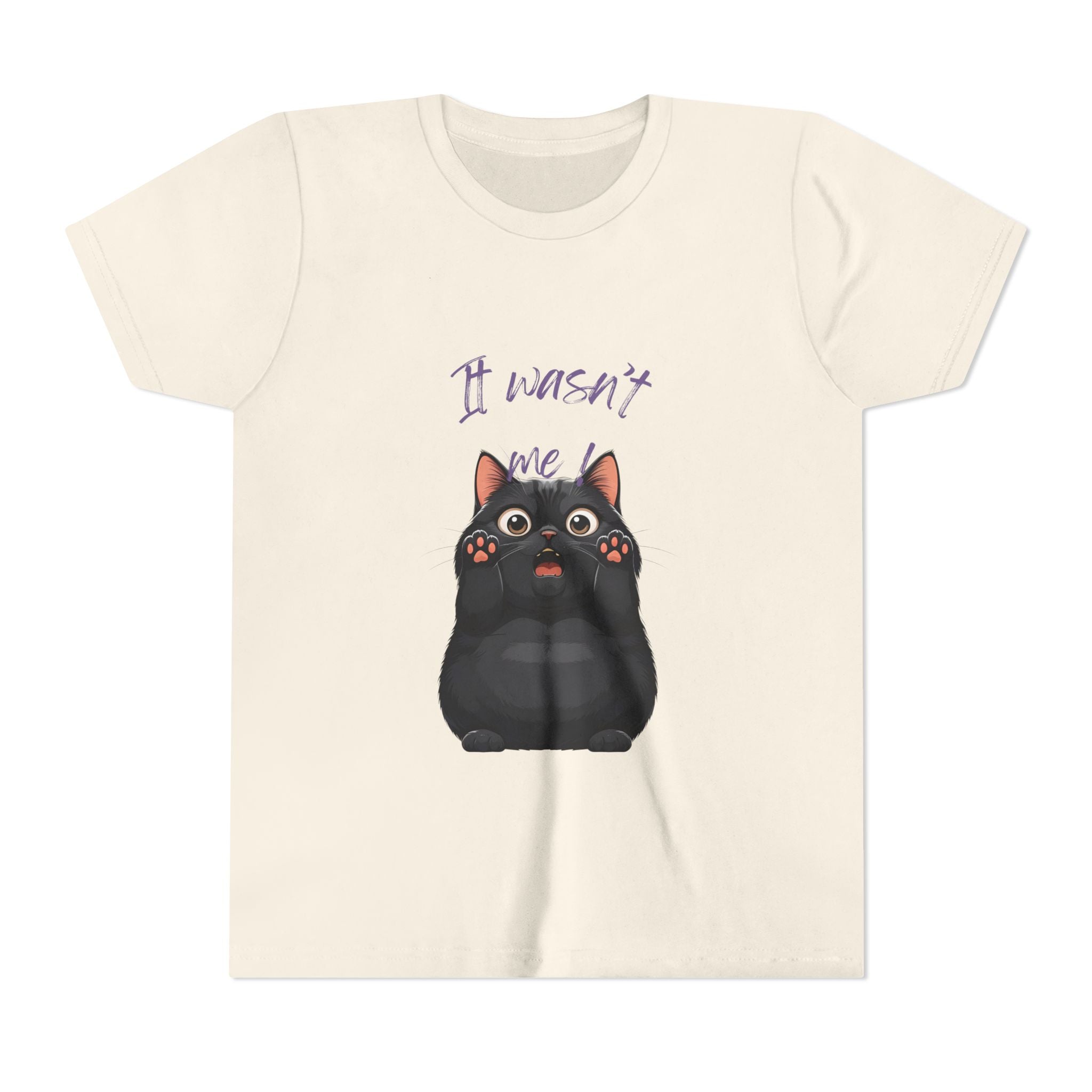 Kids Funny Kitty Tee