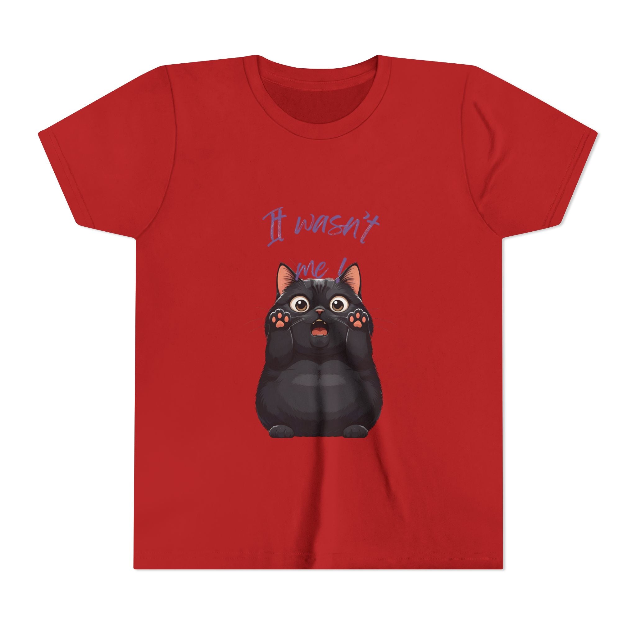 Kids Funny Kitty Tee