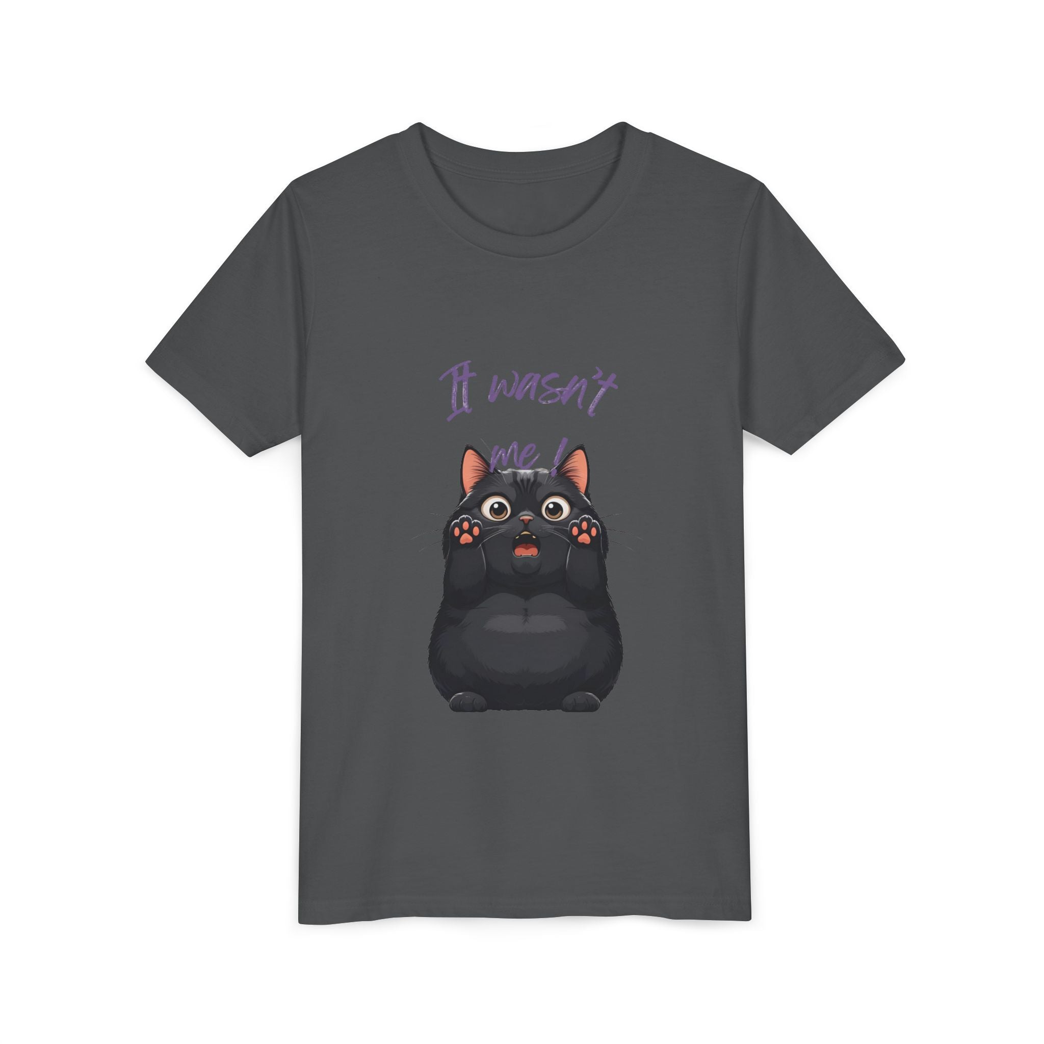 Kids Funny Kitty Tee