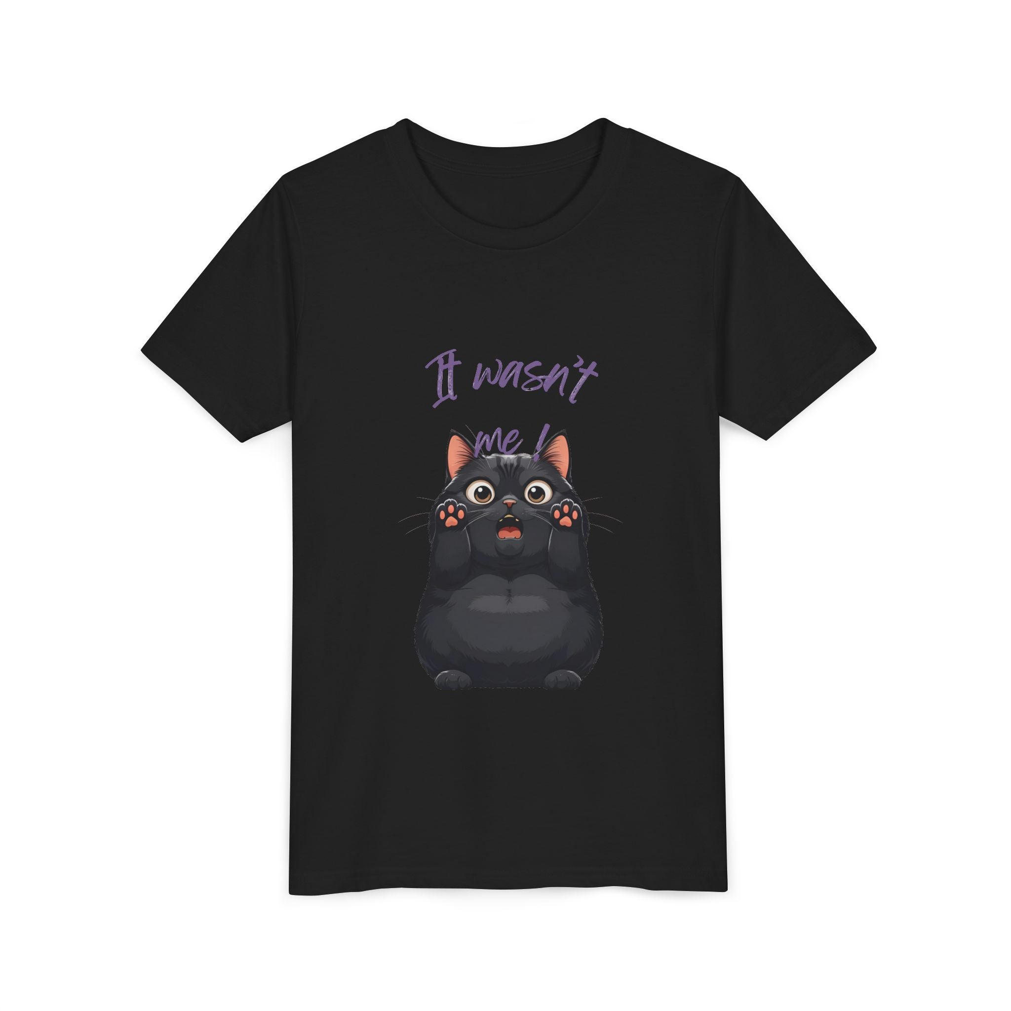 Kids Funny Kitty Tee