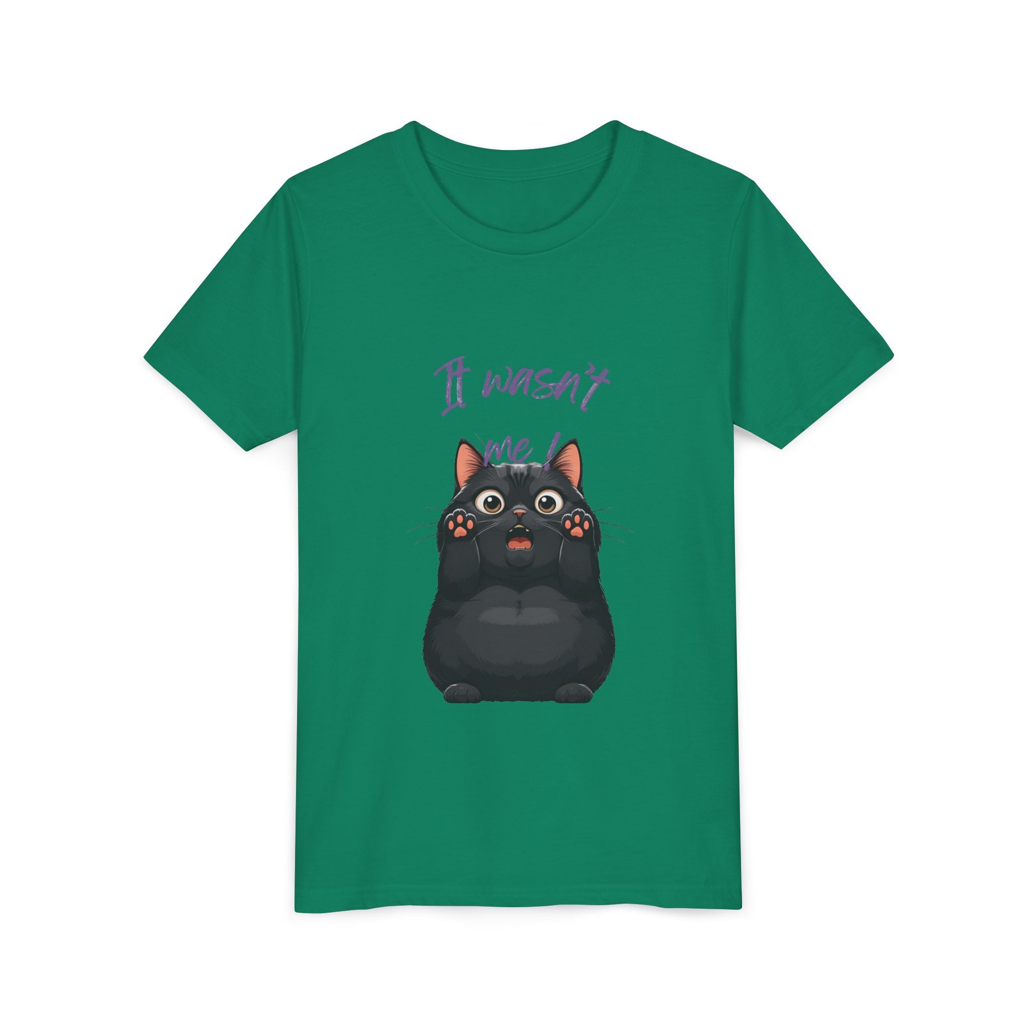 Kids Funny Kitty Tee