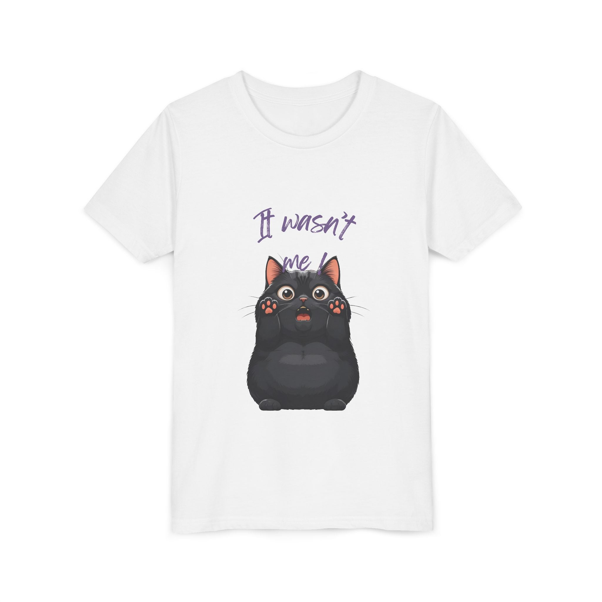 Kids Funny Kitty Tee
