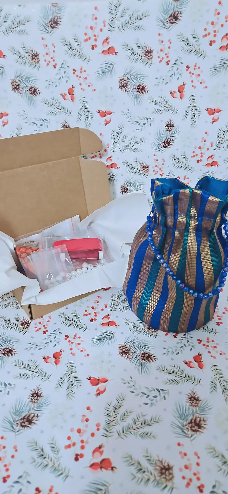 Potli String Pouch DIY Kit image 1