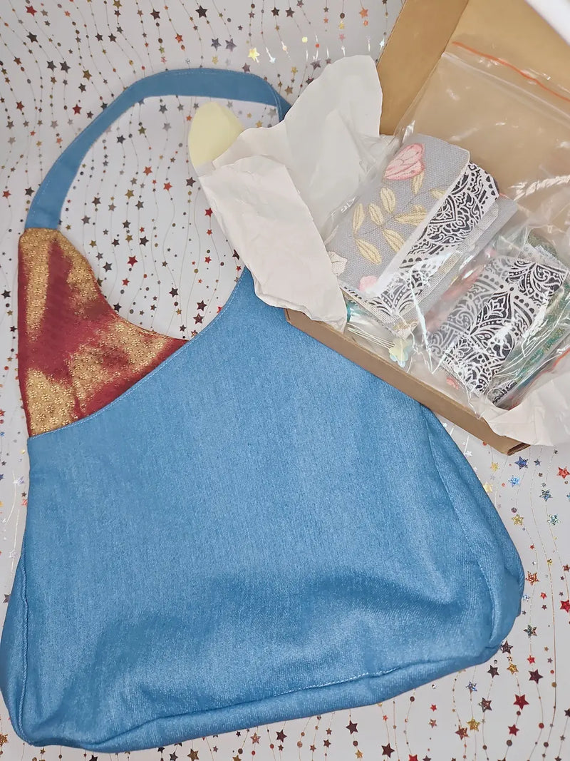 DIY Handbag Stitching Kit – Create Your Own Elegant Tote image 1