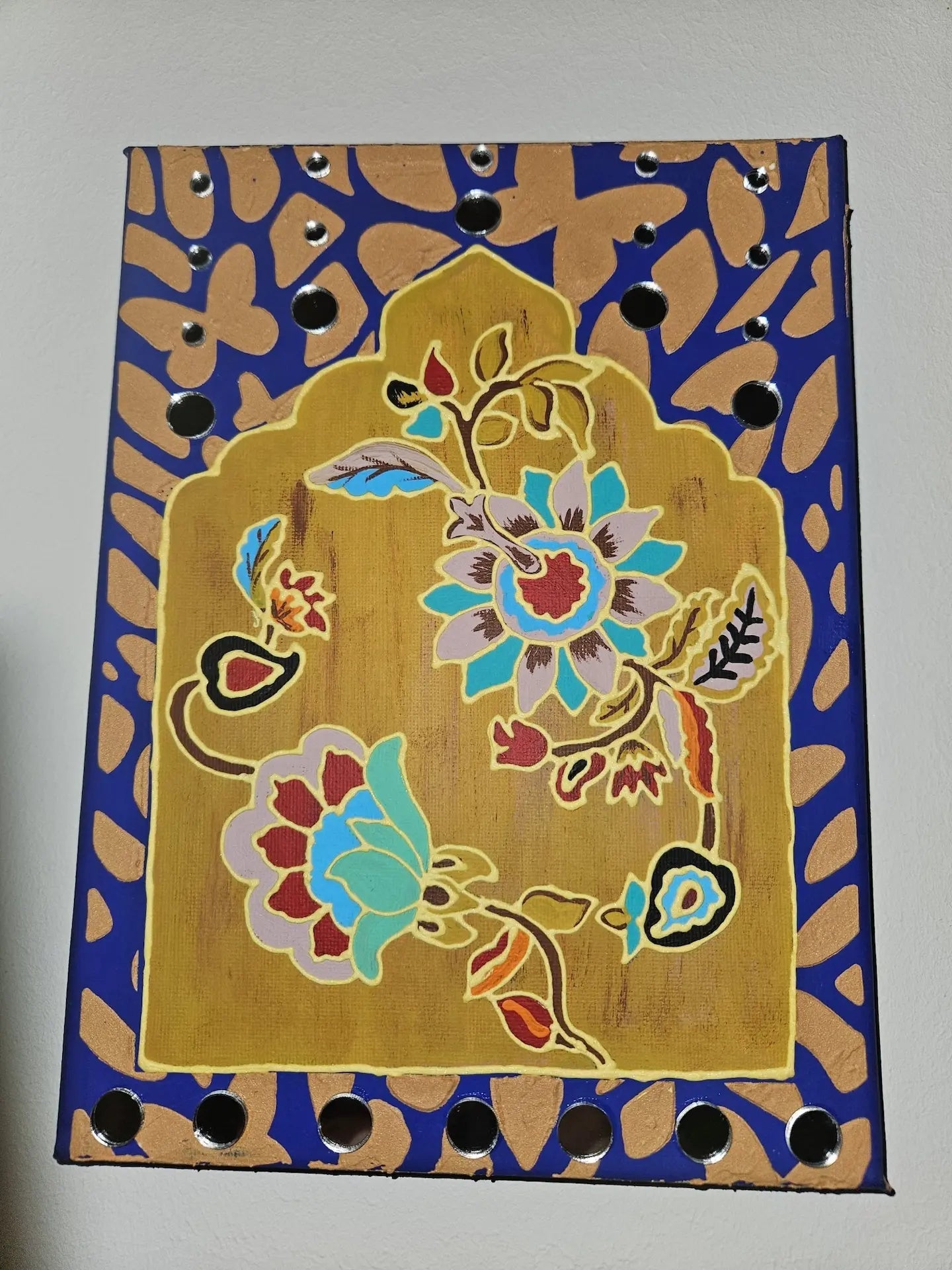 Acrylic on canvas 2 - Crafting Cottage