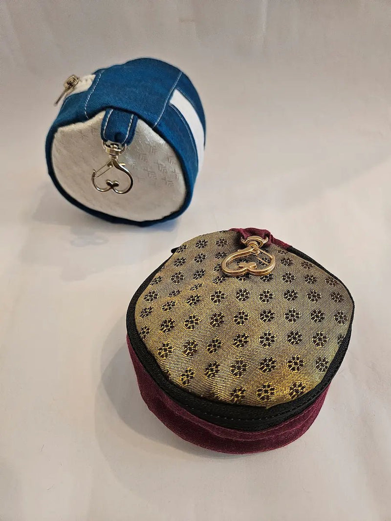 Handmade Zip Pouch Pair – Gift Set image 3