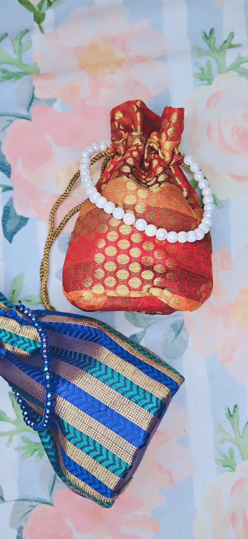 Potli String Pouch DIY Kit - Crafting Cottage