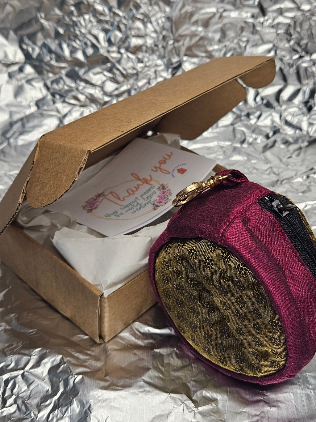 DIY Kit- Make a small zip pouch.