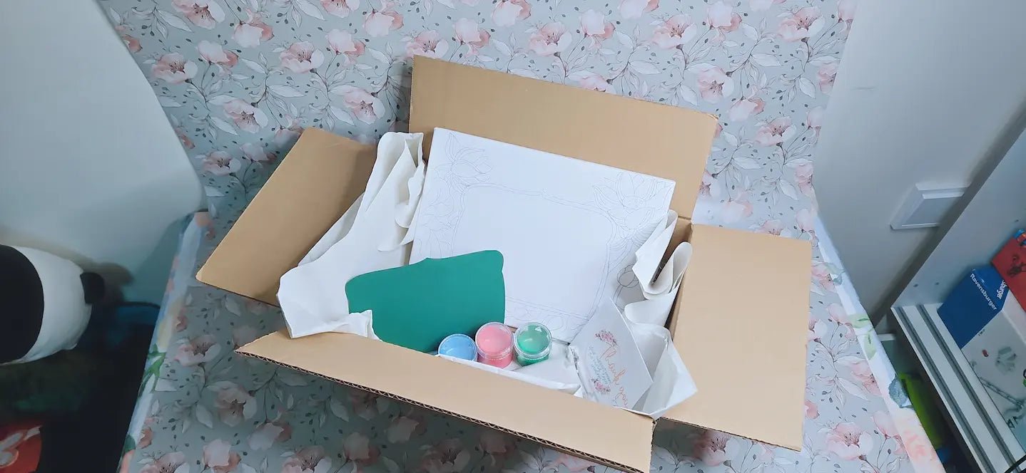 Texture Photo Frame DIY - Kit - Crafting Cottage